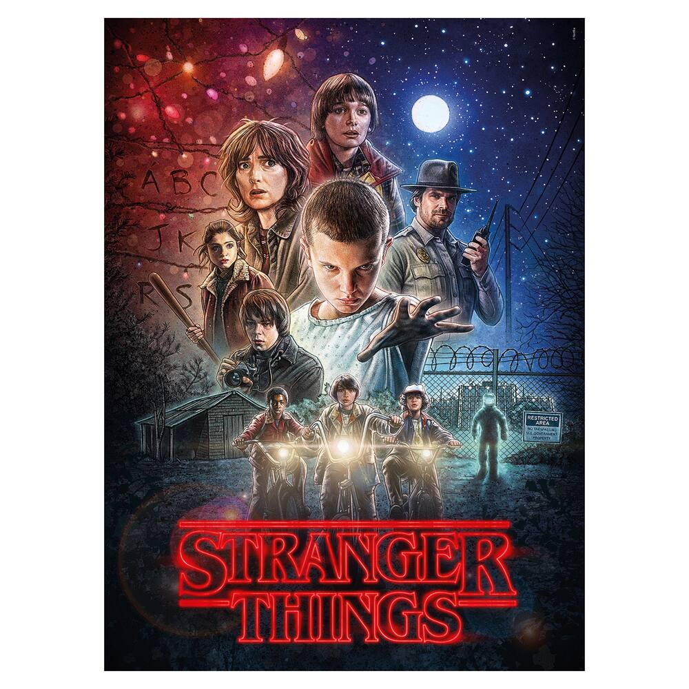 PUZZLE 500 PIÈCES STRANGER THINGS