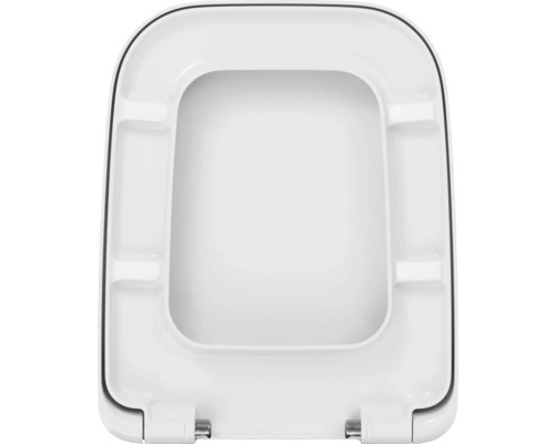 REIKA toiletzitting Usu wit met soft-close mechanisme en Quick&Clean Square