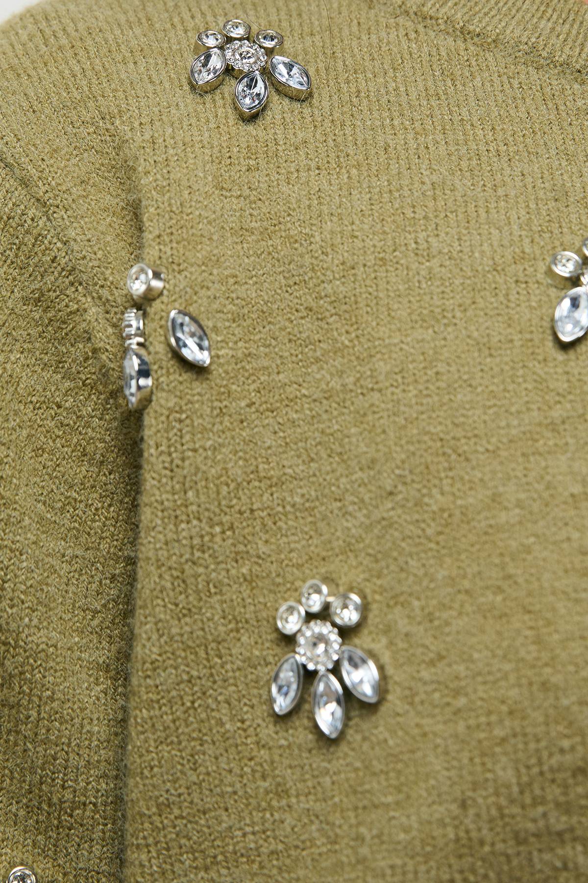 Oasis Cardigan à Nouer avec Ornements