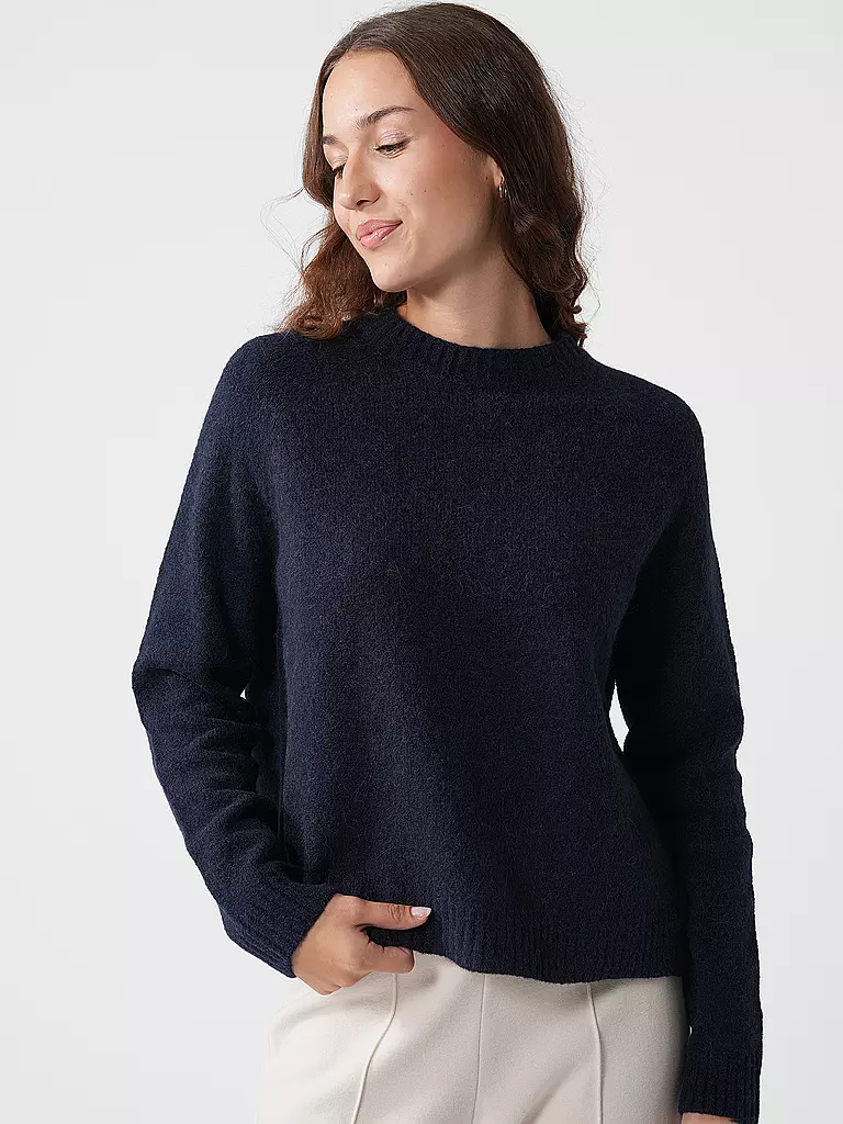 BOSS Pullover FEBISAN dunkelblau