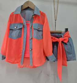 Sunset denim set (verzenddatum 27 feb)