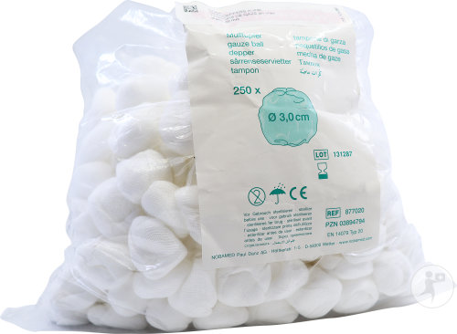 Noba Tampons De Gaze Diamètre 30mm Pièces 250