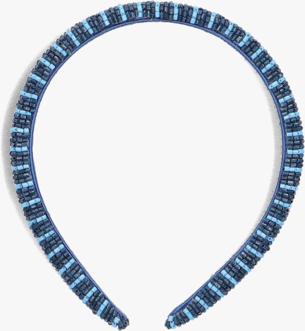 BECKSONDERGAARD blauwe becksondergaard haaraccessoires elmly sllim beaded hairbrace