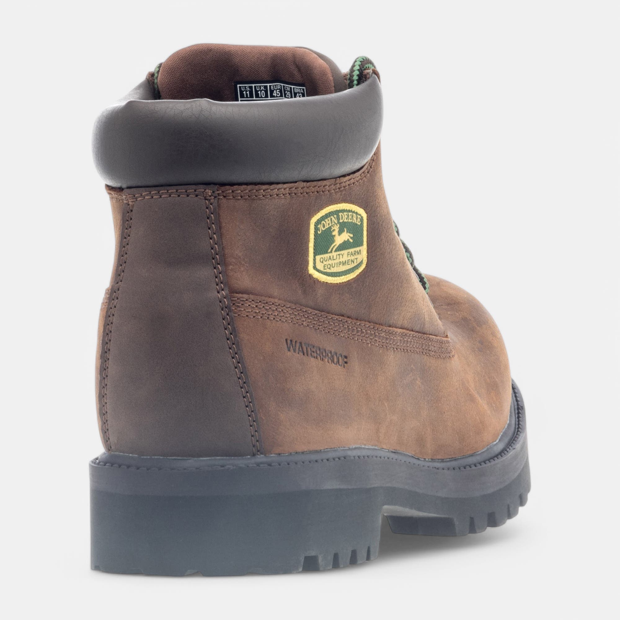 Boots Homme en cuir marron
