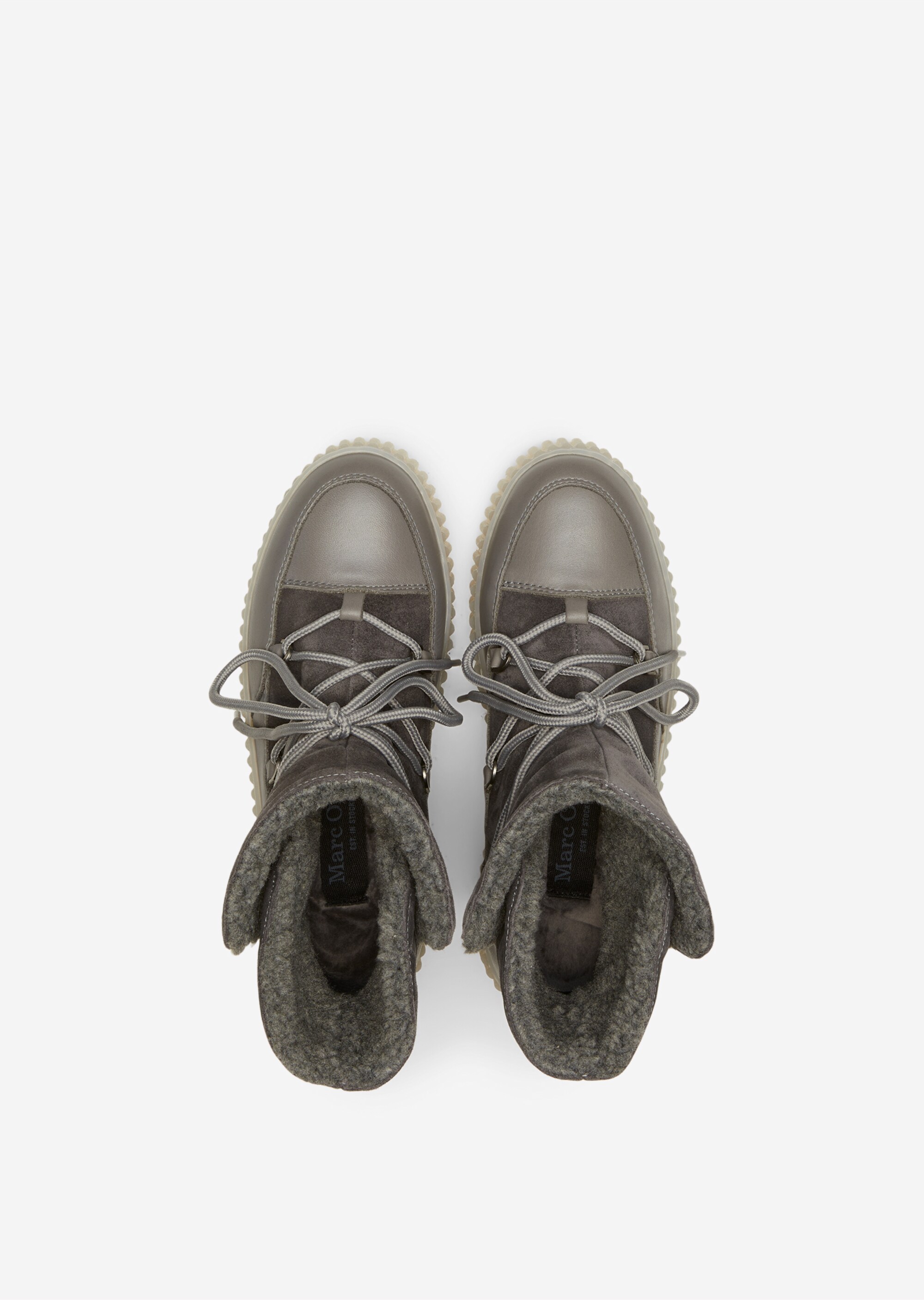 Schnürstiefel mit Hiking-Details