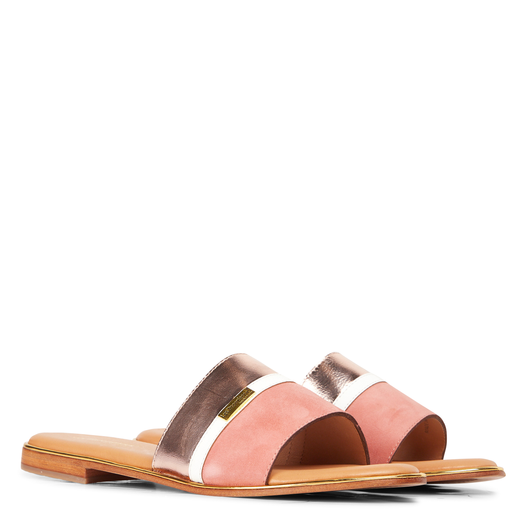 HOSMO - Mules en cuir | Rose