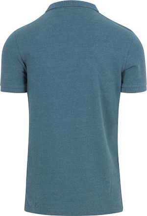 Superdry Classic Poloshirt Melange Blauw M1110343A-1AF kopen