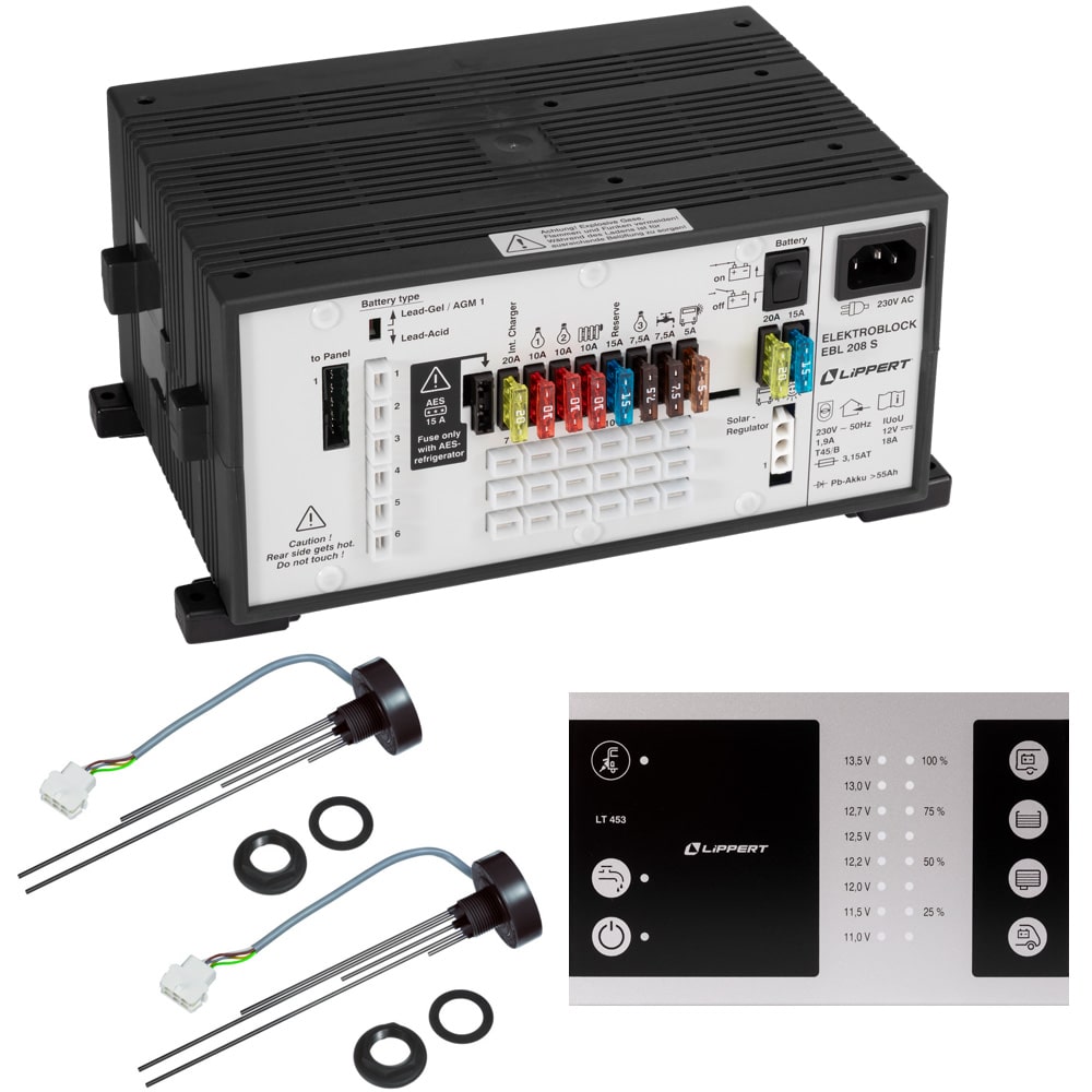 Transformateur SCHAUDT LIPPERT EBL 208S avec panneau LT453