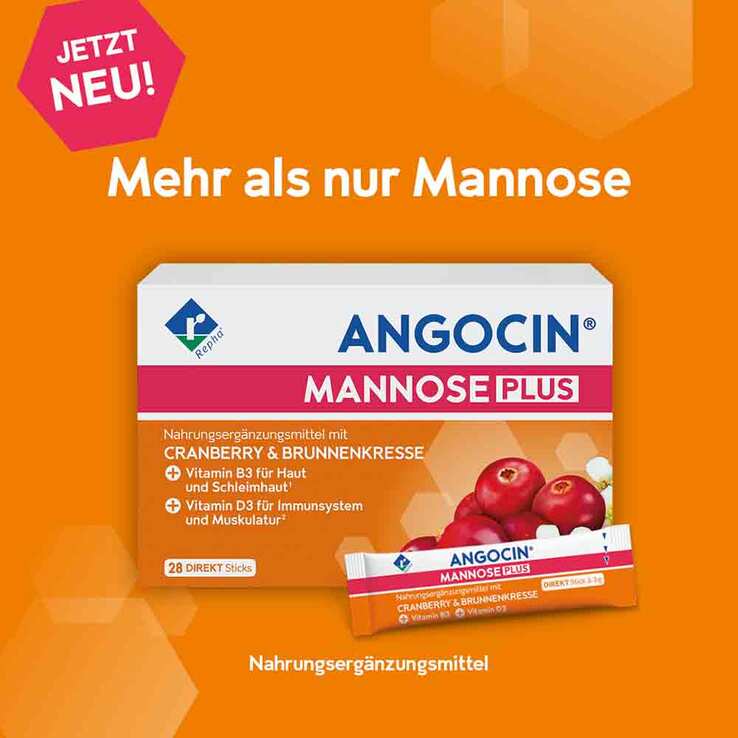 Angocin Mannose Plus Pulver zum Einnehmen, 14X3 g
