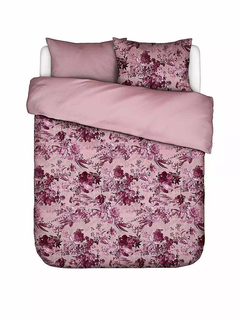ESSENZA Satin Bettwäsche ANNABELLA 70x90cm/140x200cm Spot on Pink rosa