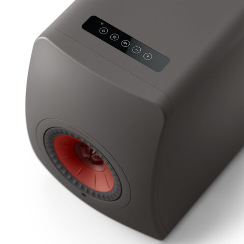 KEF LS50 Wireless II – compacte en draadloze hifi-luidspreker Grijs