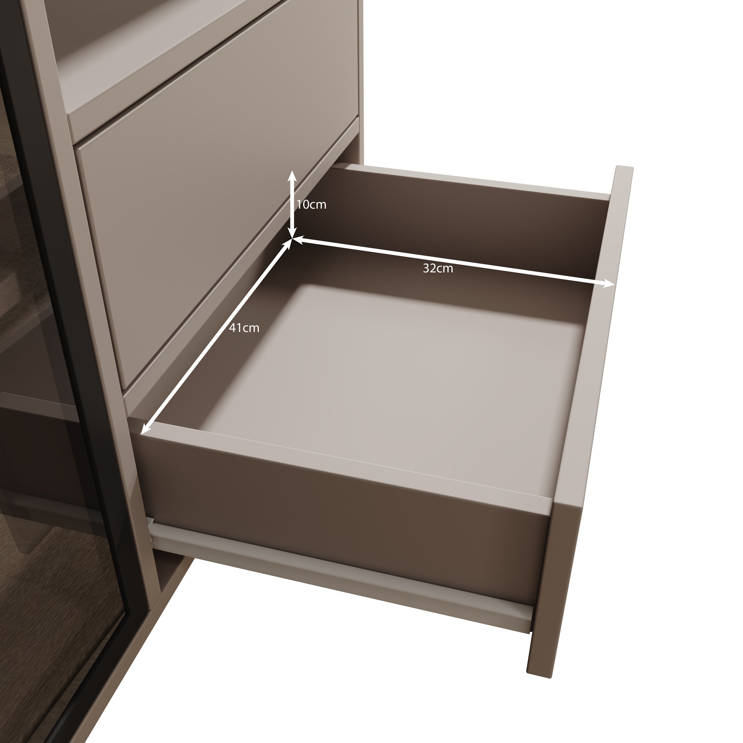 Dimora - Dressoir - Eikenpatroon - 100x40x80 cm