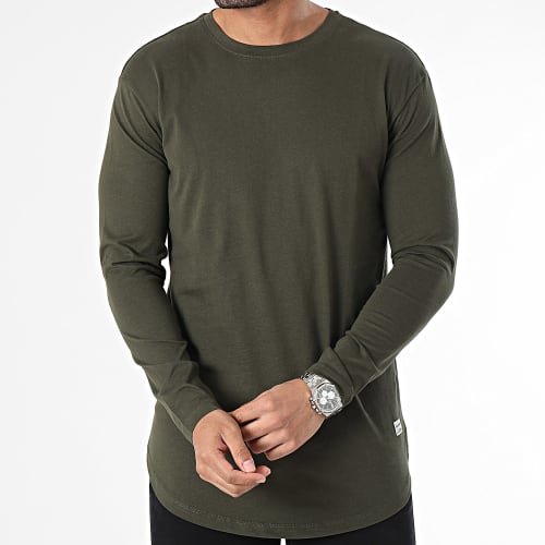 Tee Shirt Manches Longues Oversize Noa Vert Kaki
