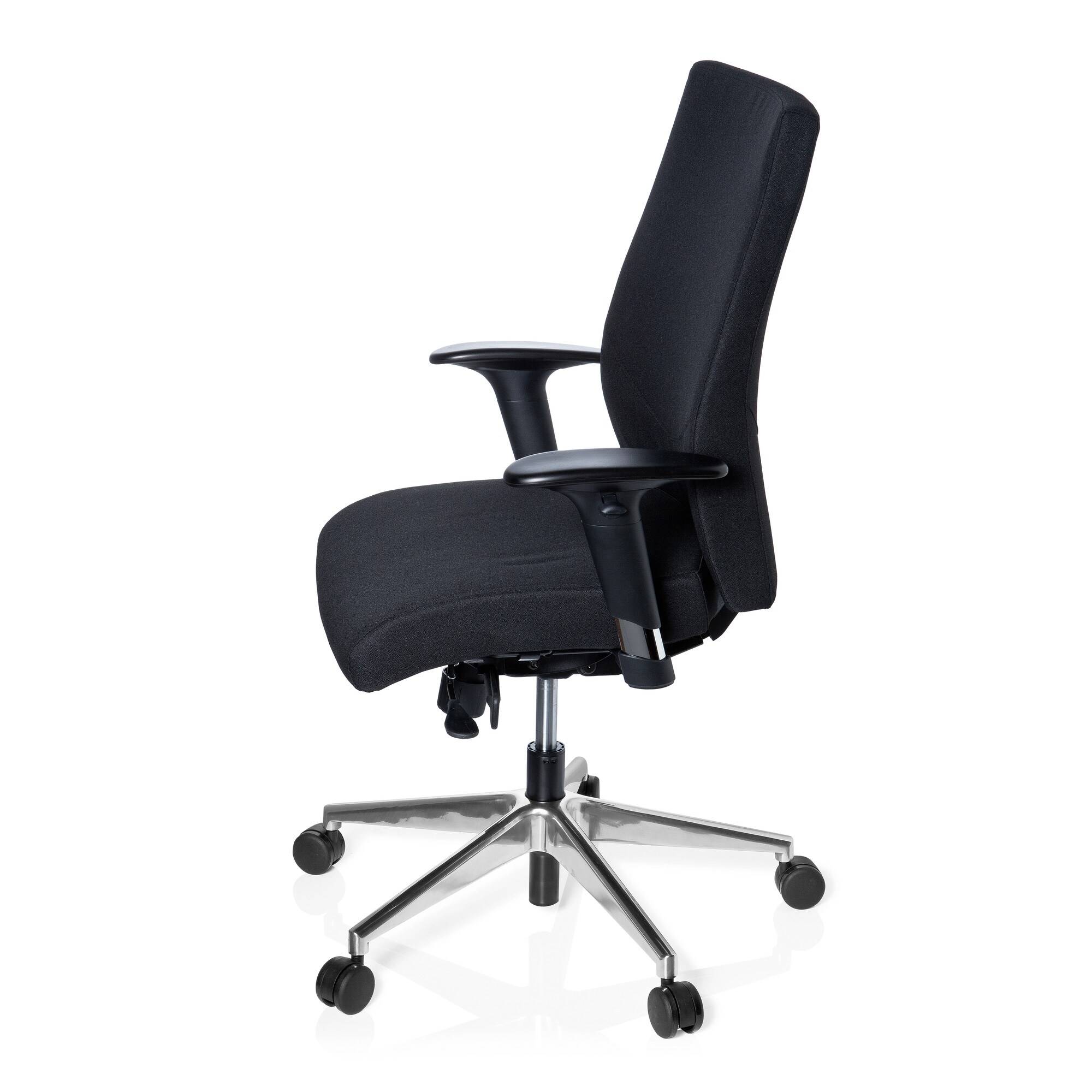 Profi Bürostuhl PRO-TEC 250 Stoff mit Armlehnen (höhenverstellbar) hjh OFFICE