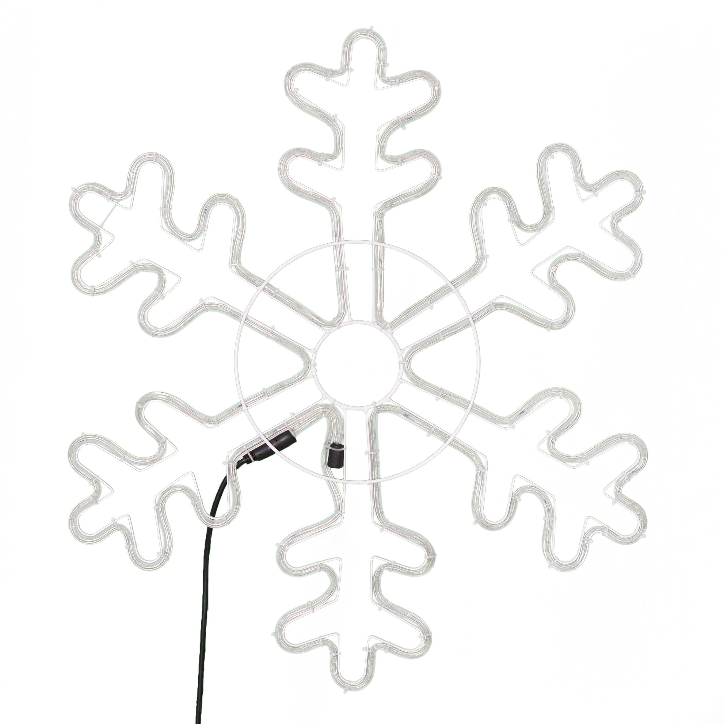 LED Schneeflocke FROSTY 70 cm