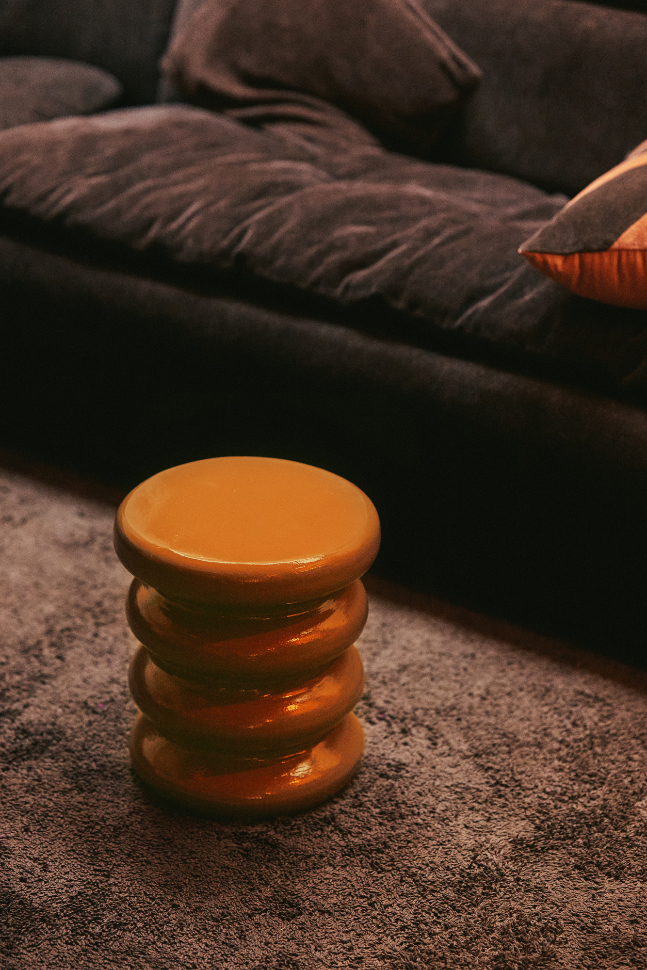 Bijzettafel Allure caramel