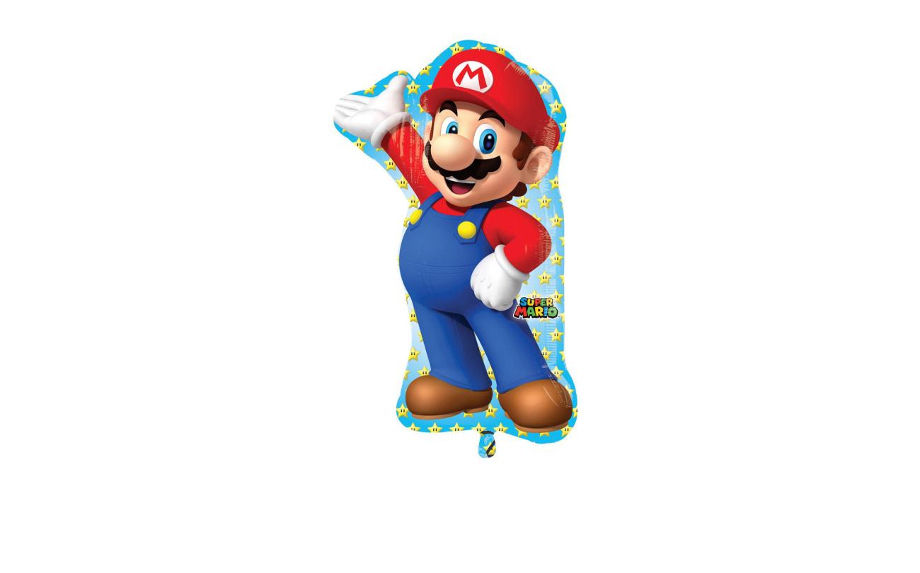 Super Mario Supershape Folieballon 83cm
