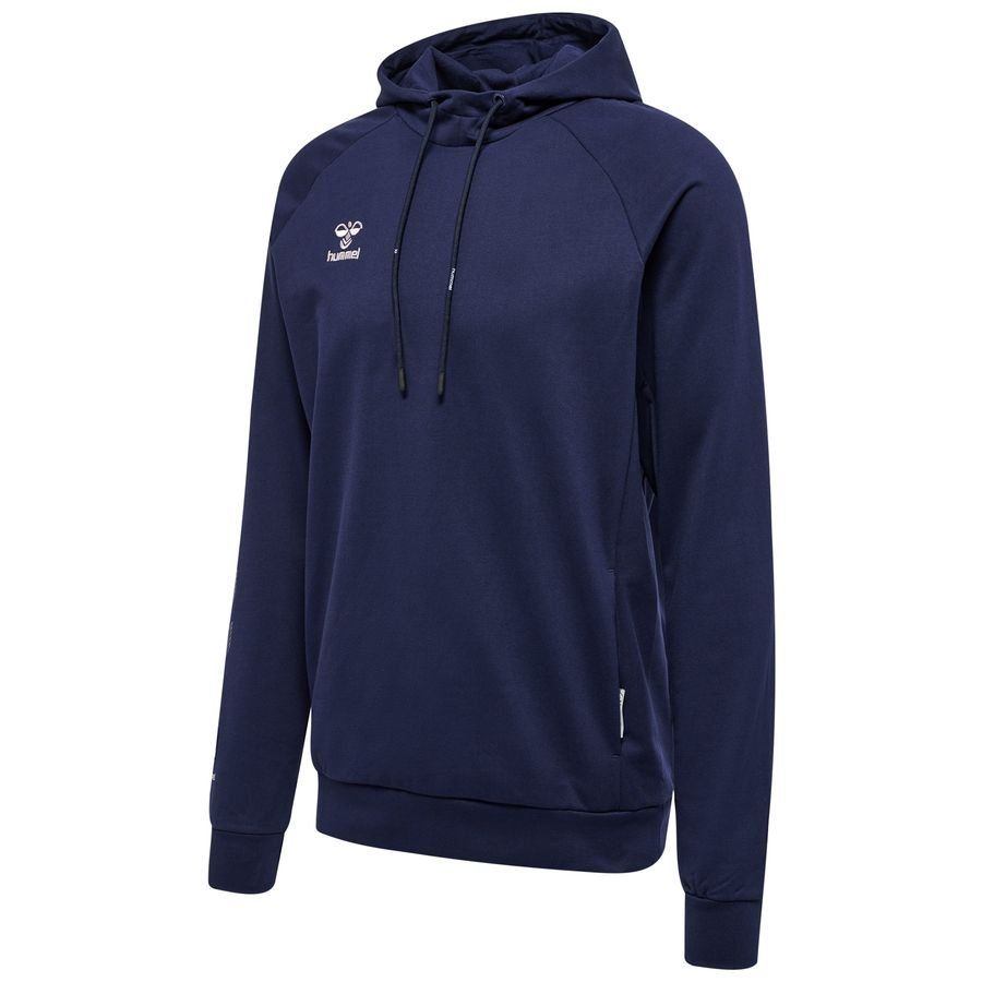 Sweat à capuche en coton mélangé