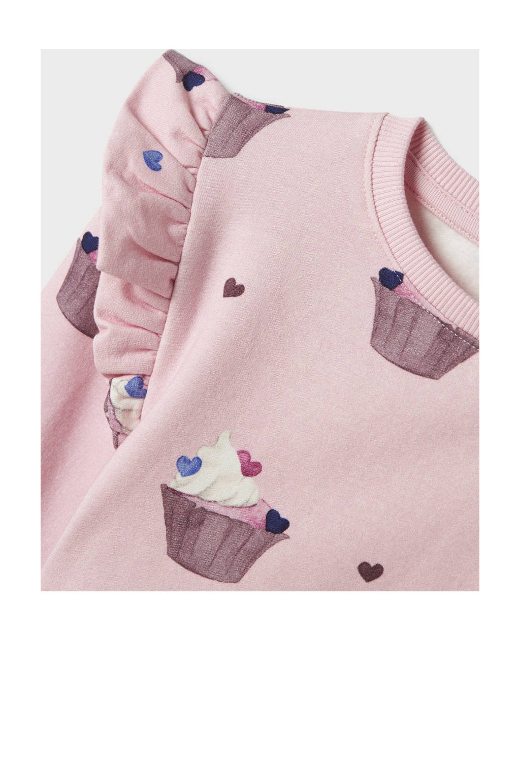 NAME IT MINI sweater lichtroze