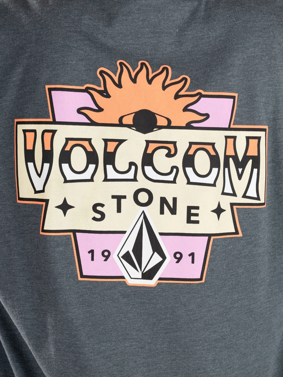 Volcom Sure Thing Hth T-Shirt dark slate