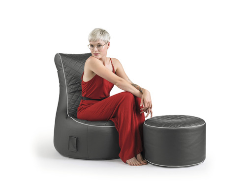 Zitpunt Schommel Modo Tap fauteuil ca. 300 liter antraciet 95x90x65 cm
