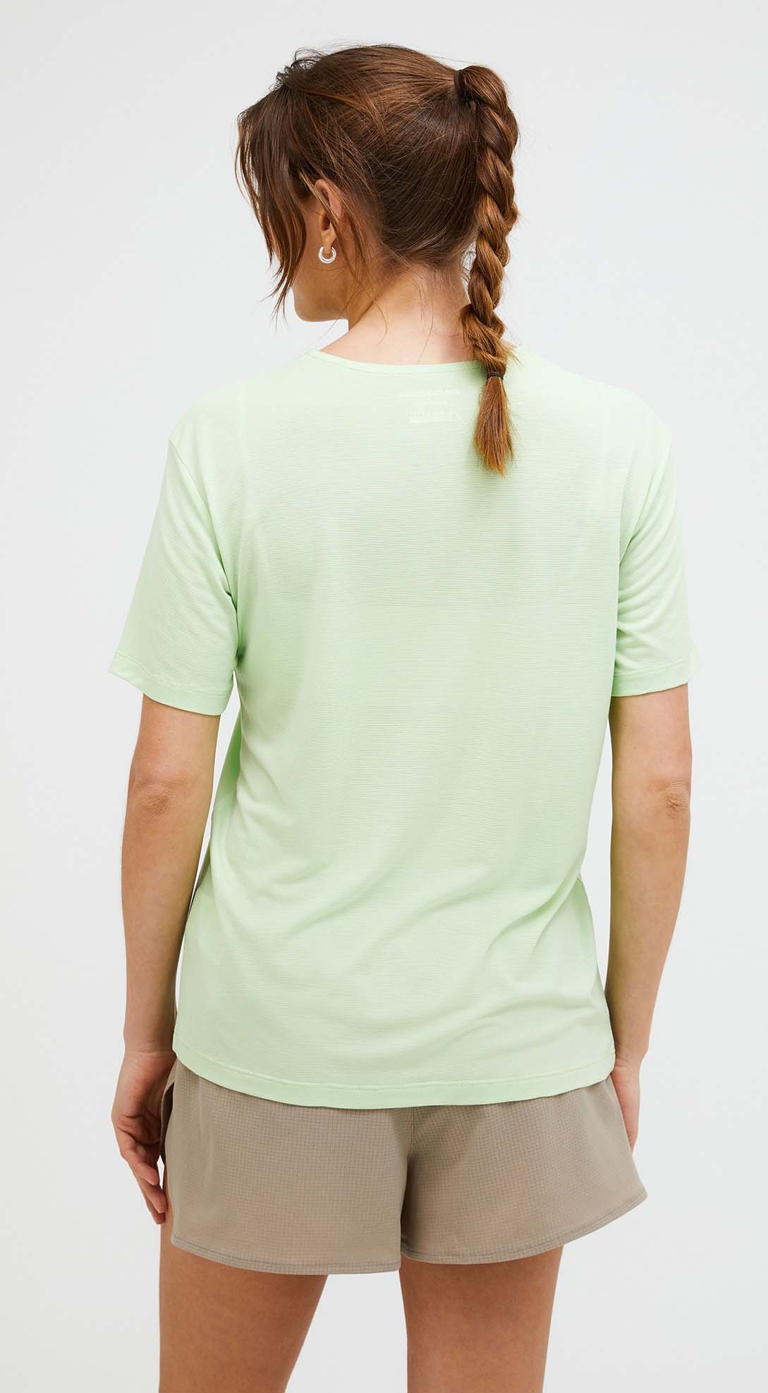 Delta SS Tee Dame Vivid Green
