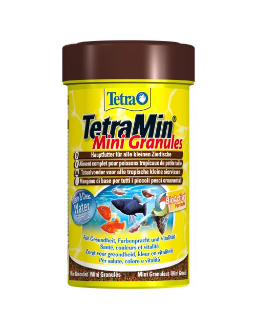 Tetra Tetramin Mini Granules Bio Act - Vissenvoer - 100 ml