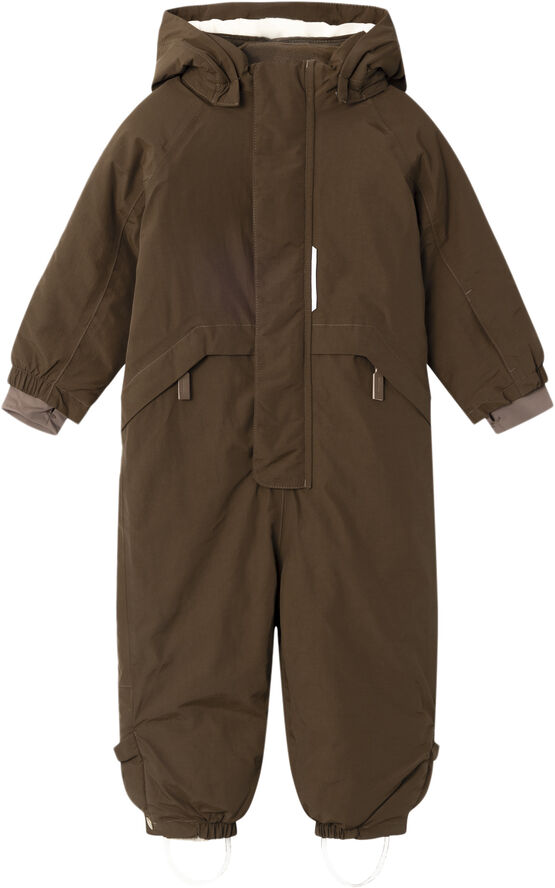 Lil' Atelier NMNLASTORM SNOWSUIT FO LIL Dark earth