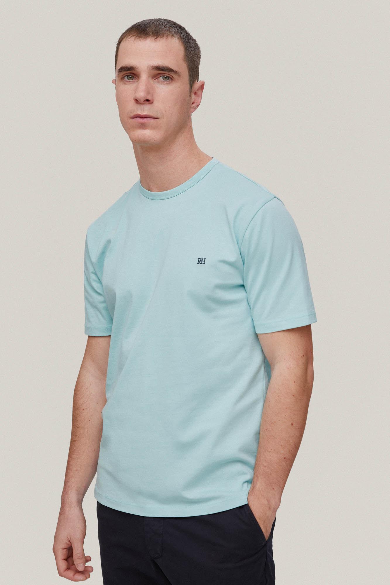 Camiseta básica - Azul