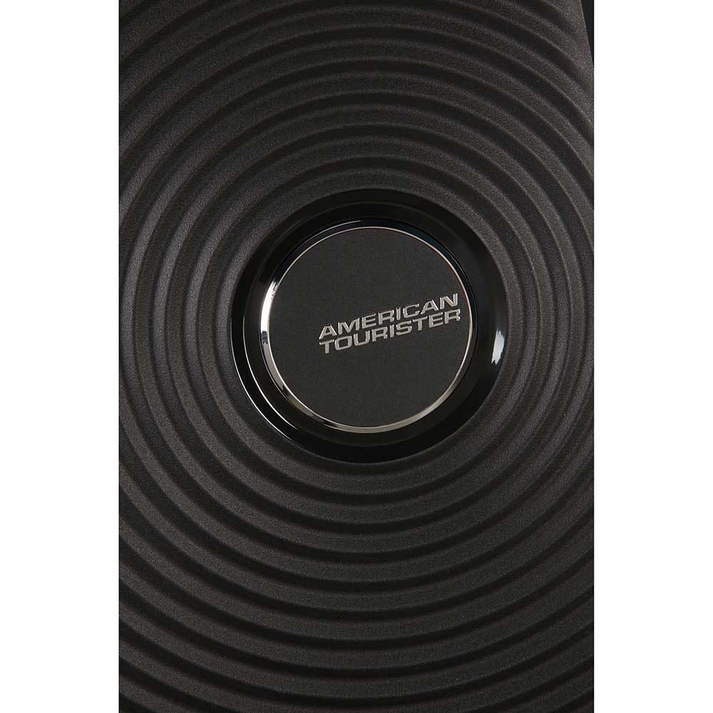 American Tourister Soundbox Spinner 55 Expandable bass black