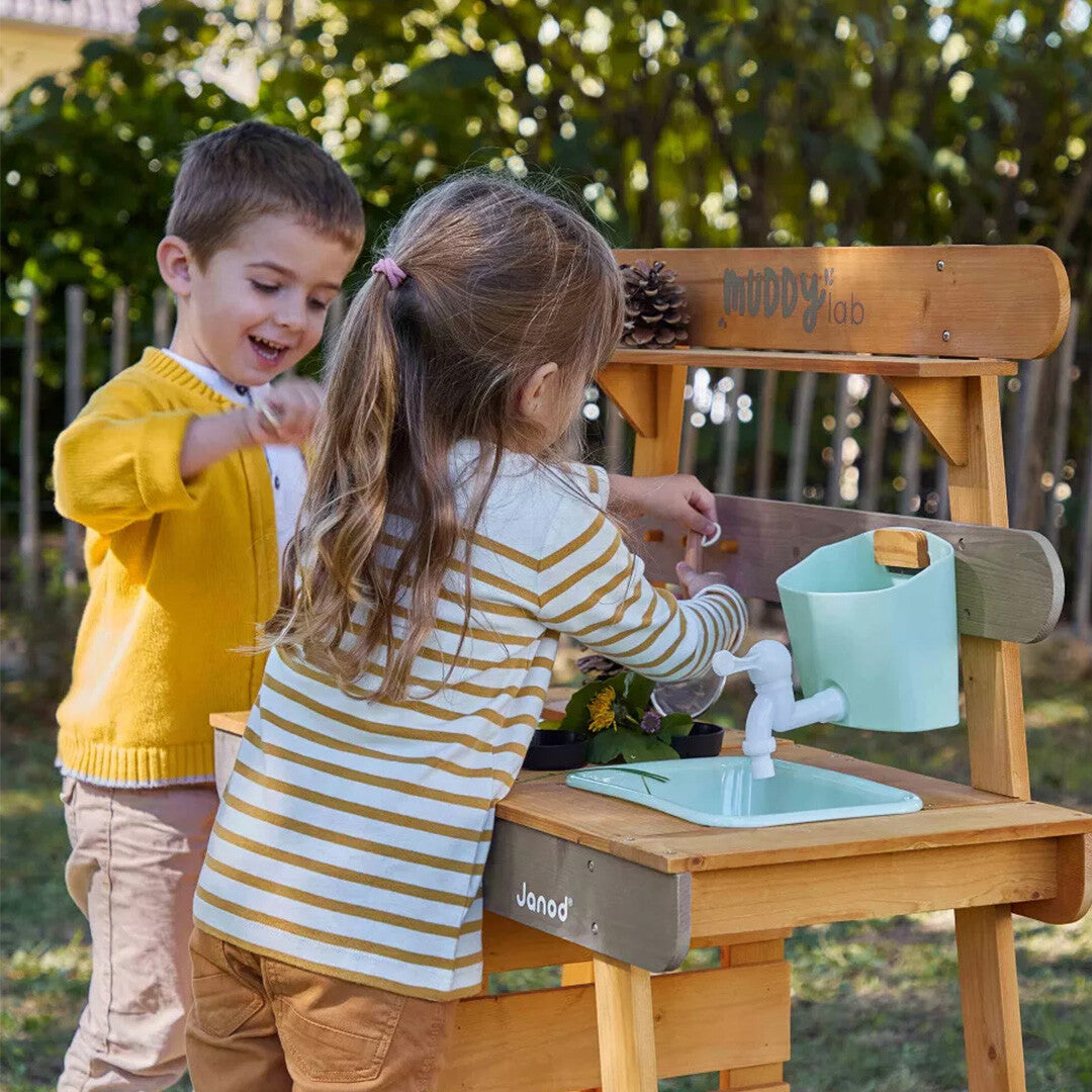 Janod kinder buitenkeuken en modderkeuken
