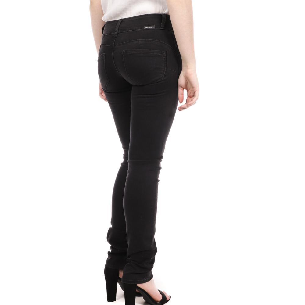 Teddy Smith Jean Slim Noir Femme Teddy Smith Pin Up 5