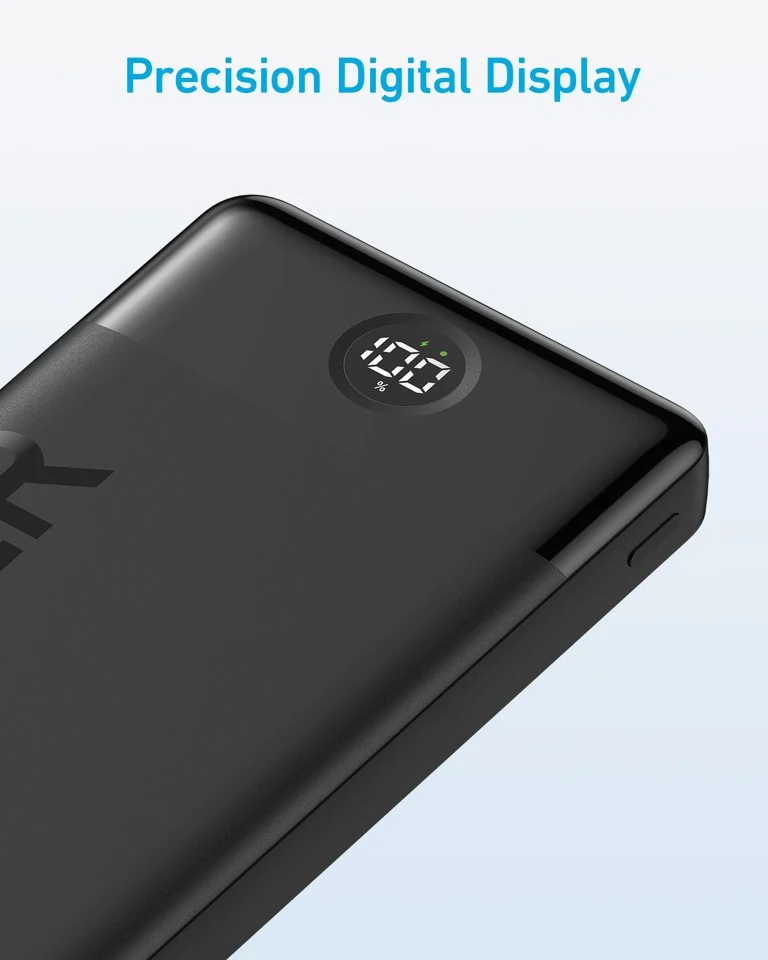 Anker - Power Bank - PowerCore 10K 12W - Sort