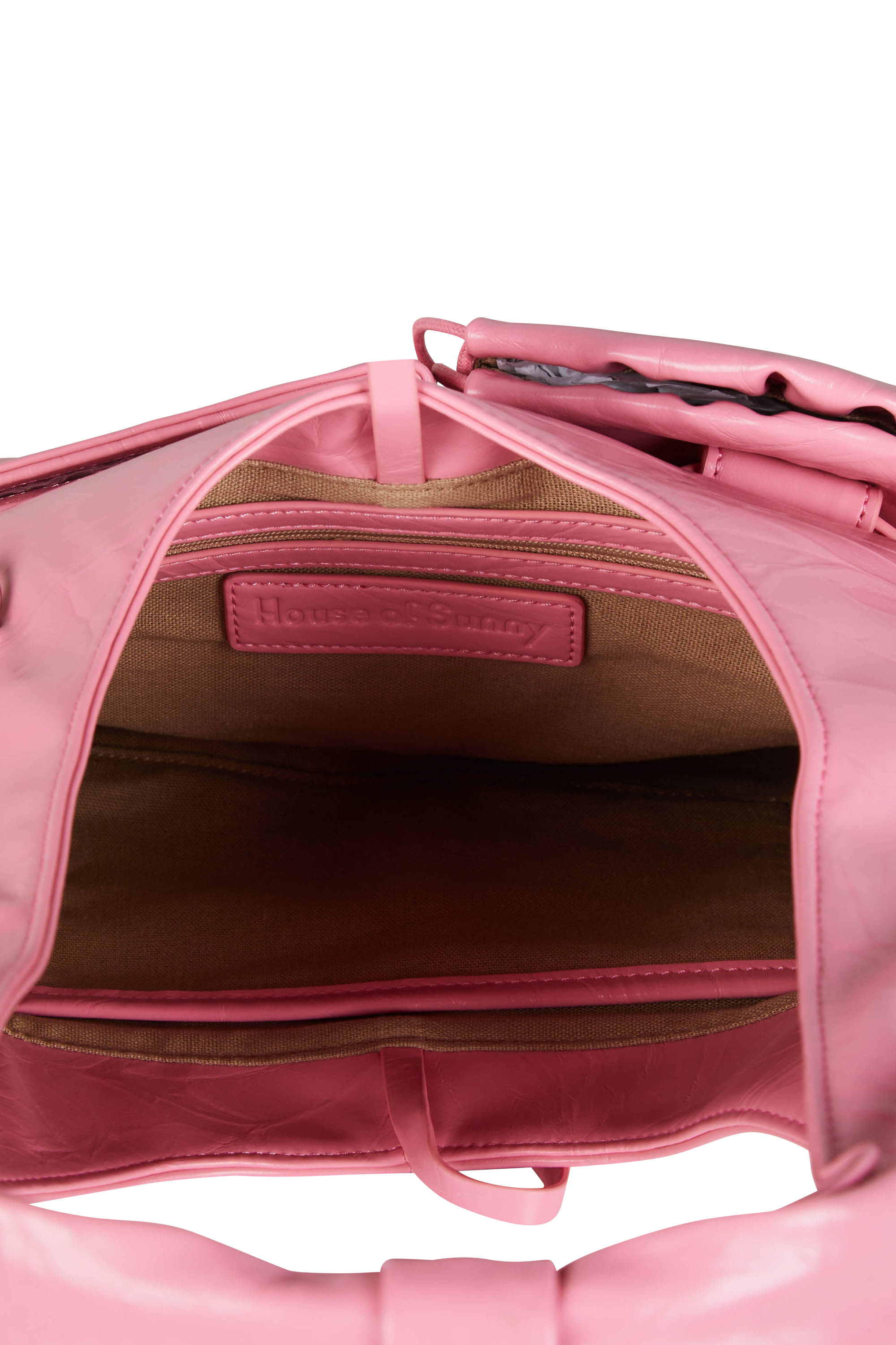 HOUSE OF SUNNY Sac à main CRINKLE SLING BAG Rose