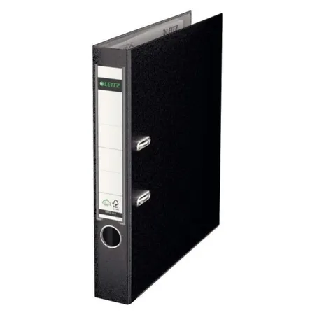 Leitz Qualitäts-Ordner 180° Plastik A4, 52mm schmal, schwarz