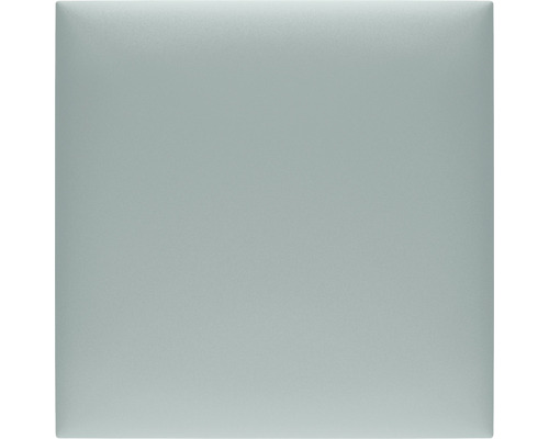 Wandkussen Mono, licht saliegroen, fluweellook, 30 x 30 cm