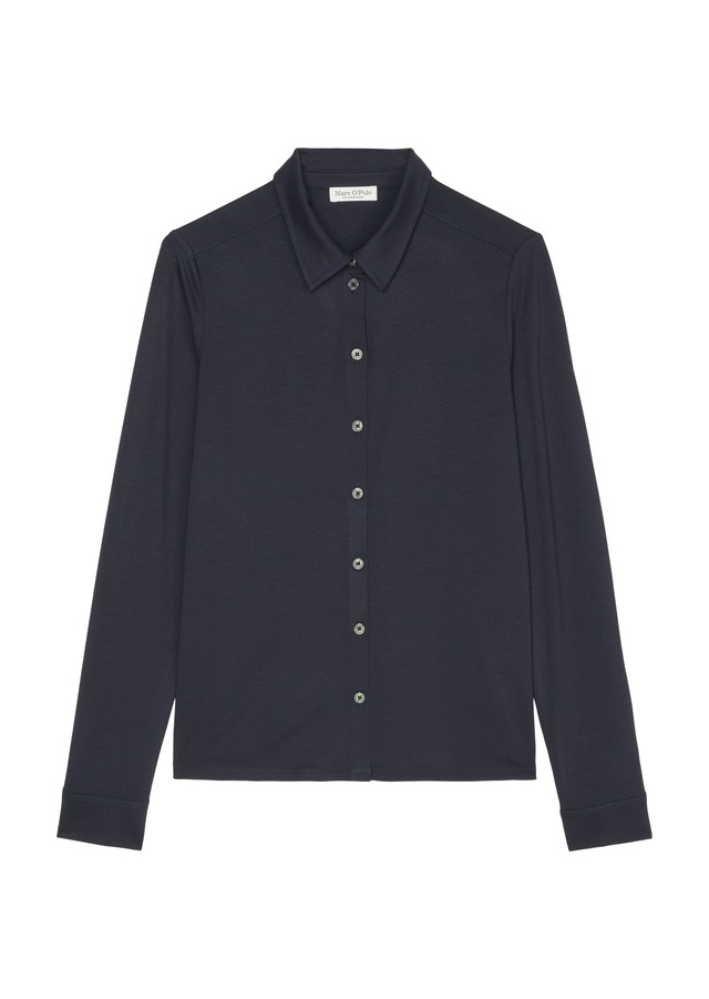 Marc O'Polo Blusenshirt , im hüftlangen Schnitt