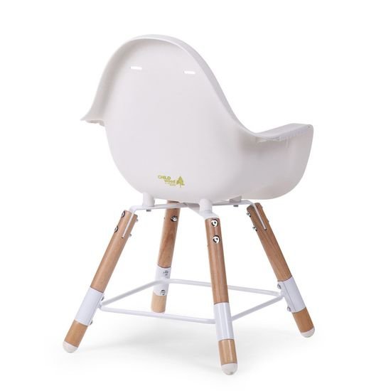 Chaise haute Evolu 2 + arceau   Naturel/Blanc        de               Childhome