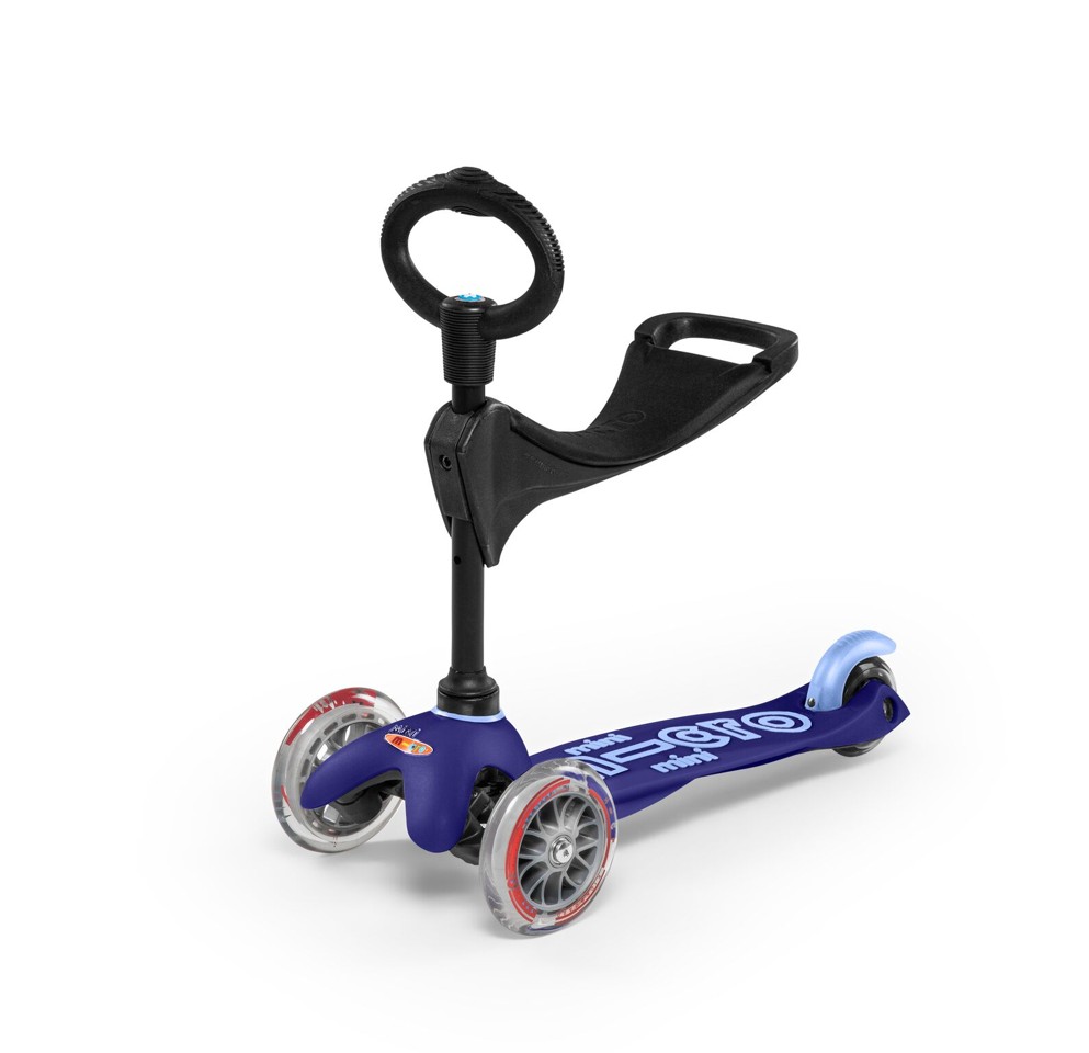 Micro - Mini 3-i-1 Deluxe Løbehjul - Blå