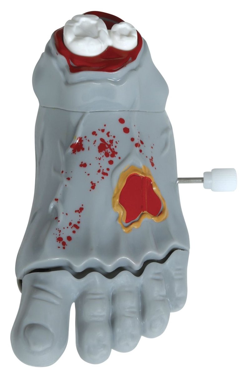 Halloween Uitdeelcadeautjes Voeten 8,5cm 12st