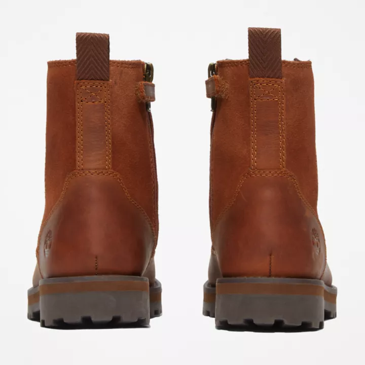 Bottine chaude Courma Kid junior en marron