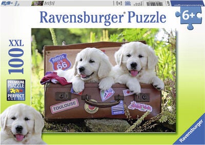 Ravensburger Puslespill Reisende Valper 100 Biter