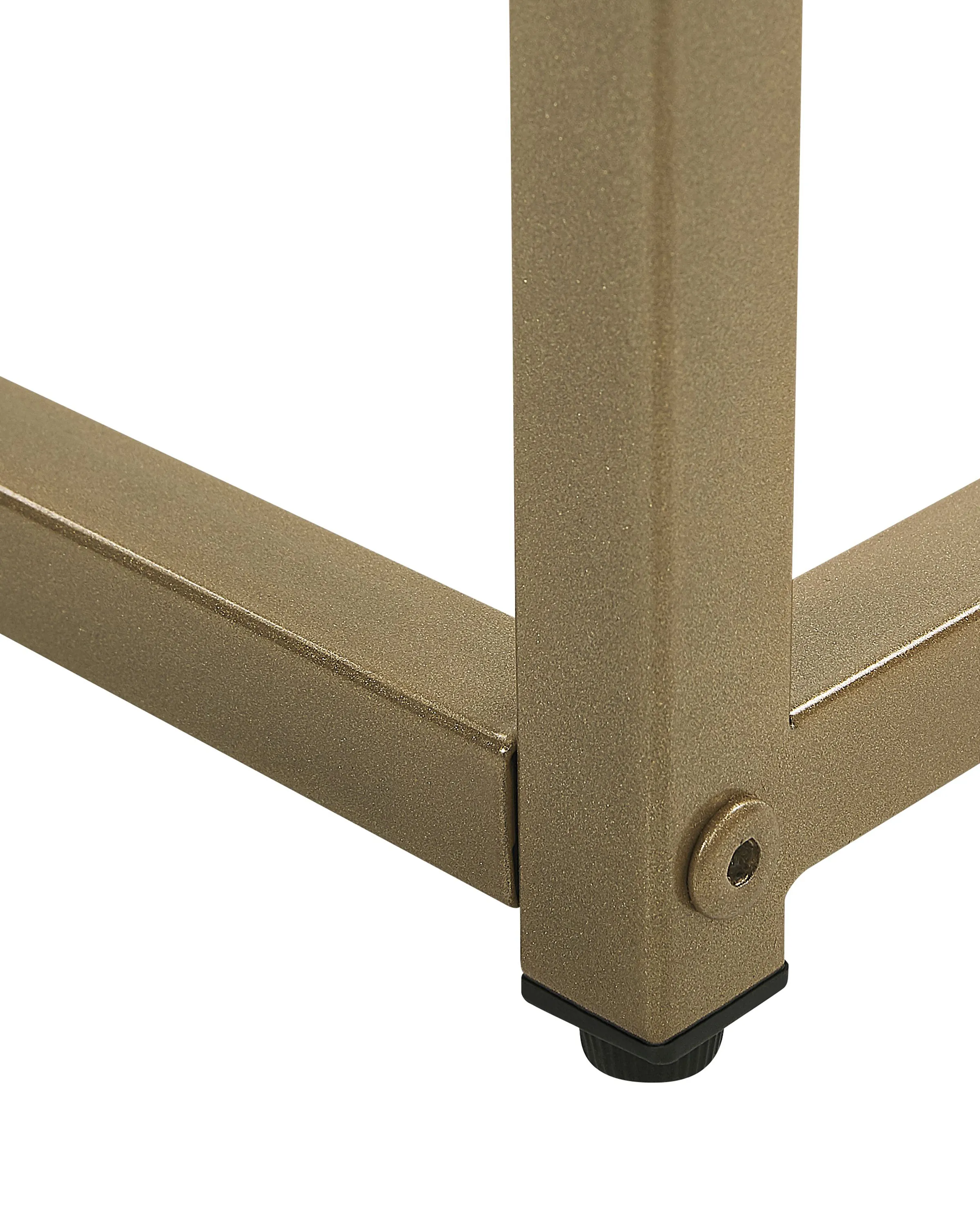 Sidetable DELANO Veiligheidsglas Marmer/goud