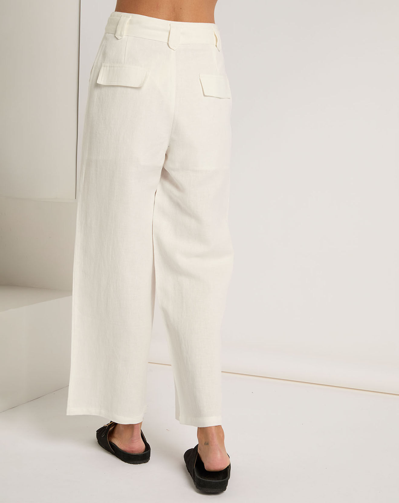 See u Soon Pantalon en Lin & Coton Elena blanc