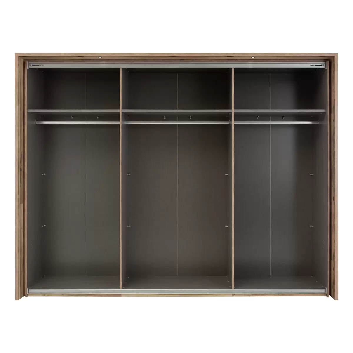 Schwebetürenschrank 2-trg. Alicante braun,graphit