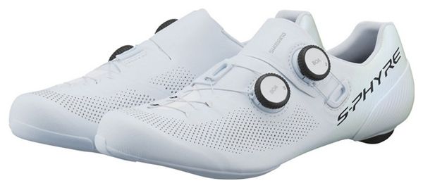 Chaussures Homme Shimano RC9 S-Phyre Blanc Large