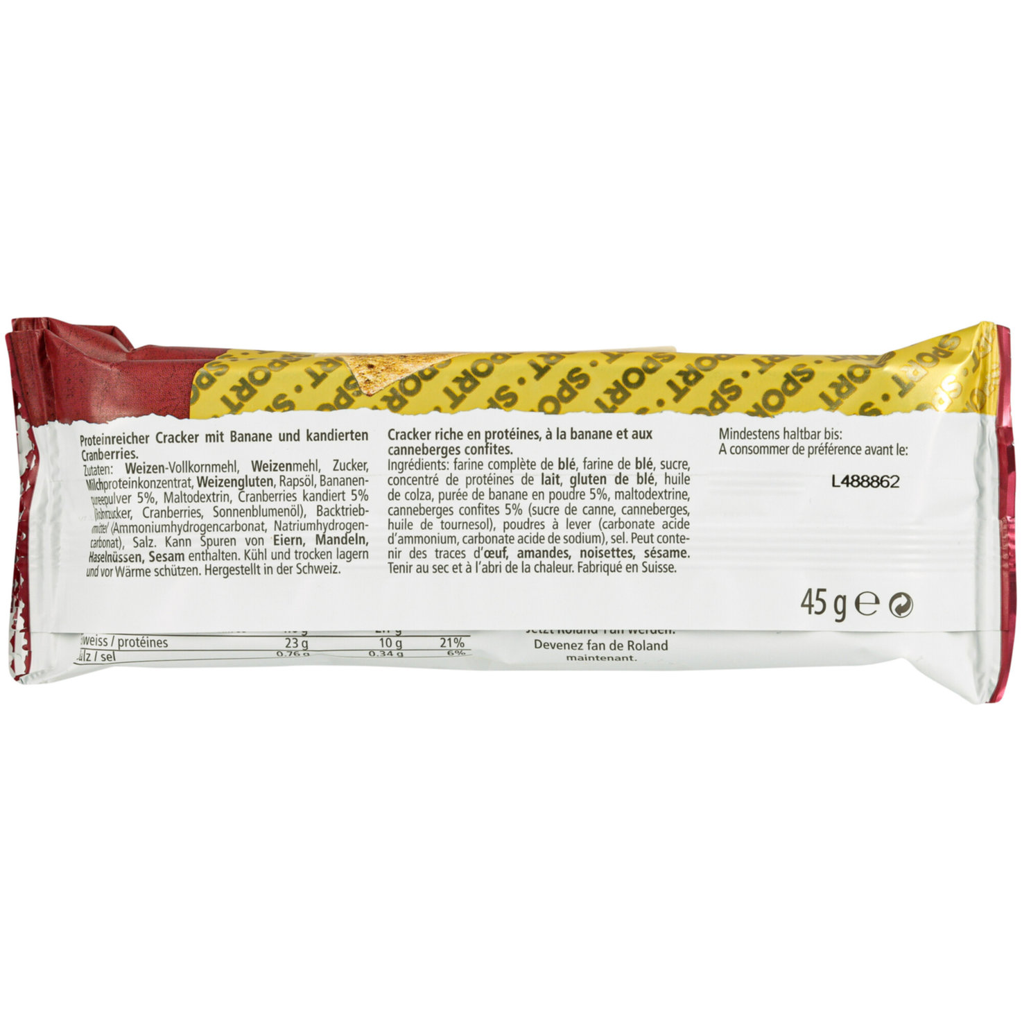 Roland Sport Banana Cranberry