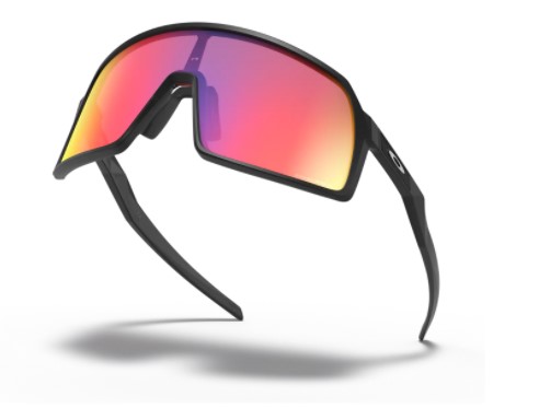 Oakley Sutro S Cykelbriller - Mat Sort - Prizm Road