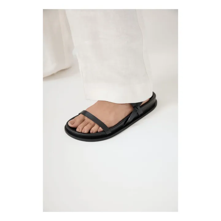 St Agni Sandales Mio | Noir