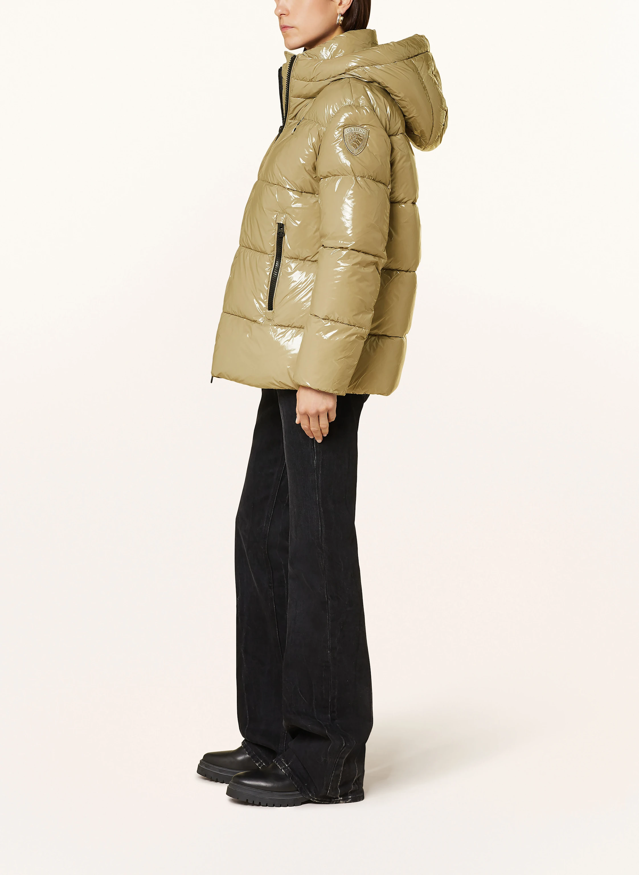 Blauer Steppjacke JOYCE mit DUPONT™ SORONA®-Isolierung